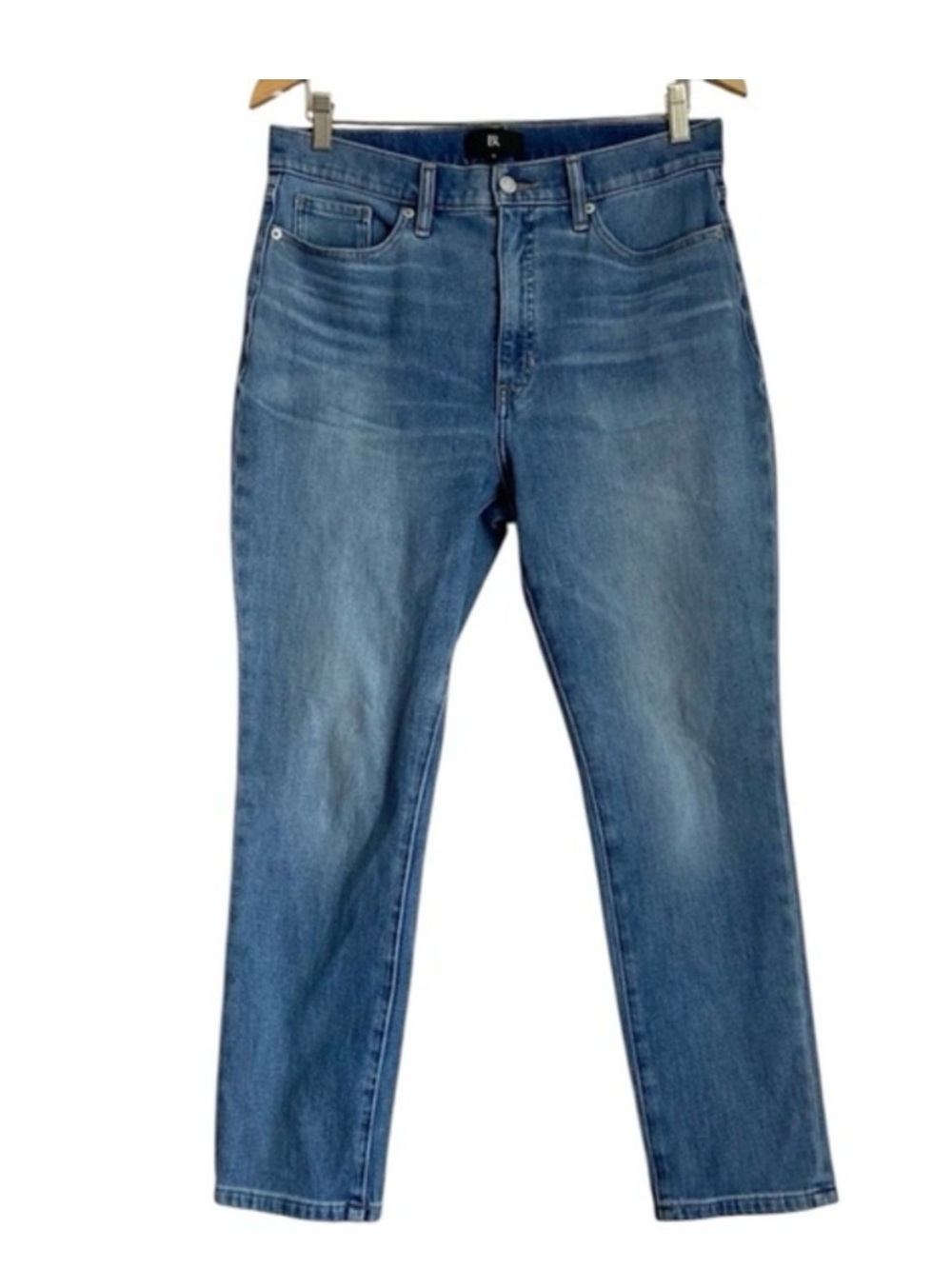 Banana Republic Isabel High Rise Denim Jeans Cotton Slim Stretch Blue Size 31